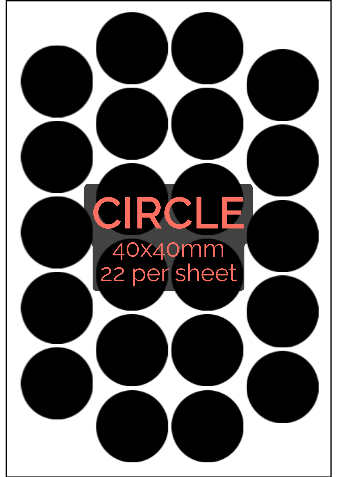 Custom Premium Glossy Vinyl Sticker Sheets