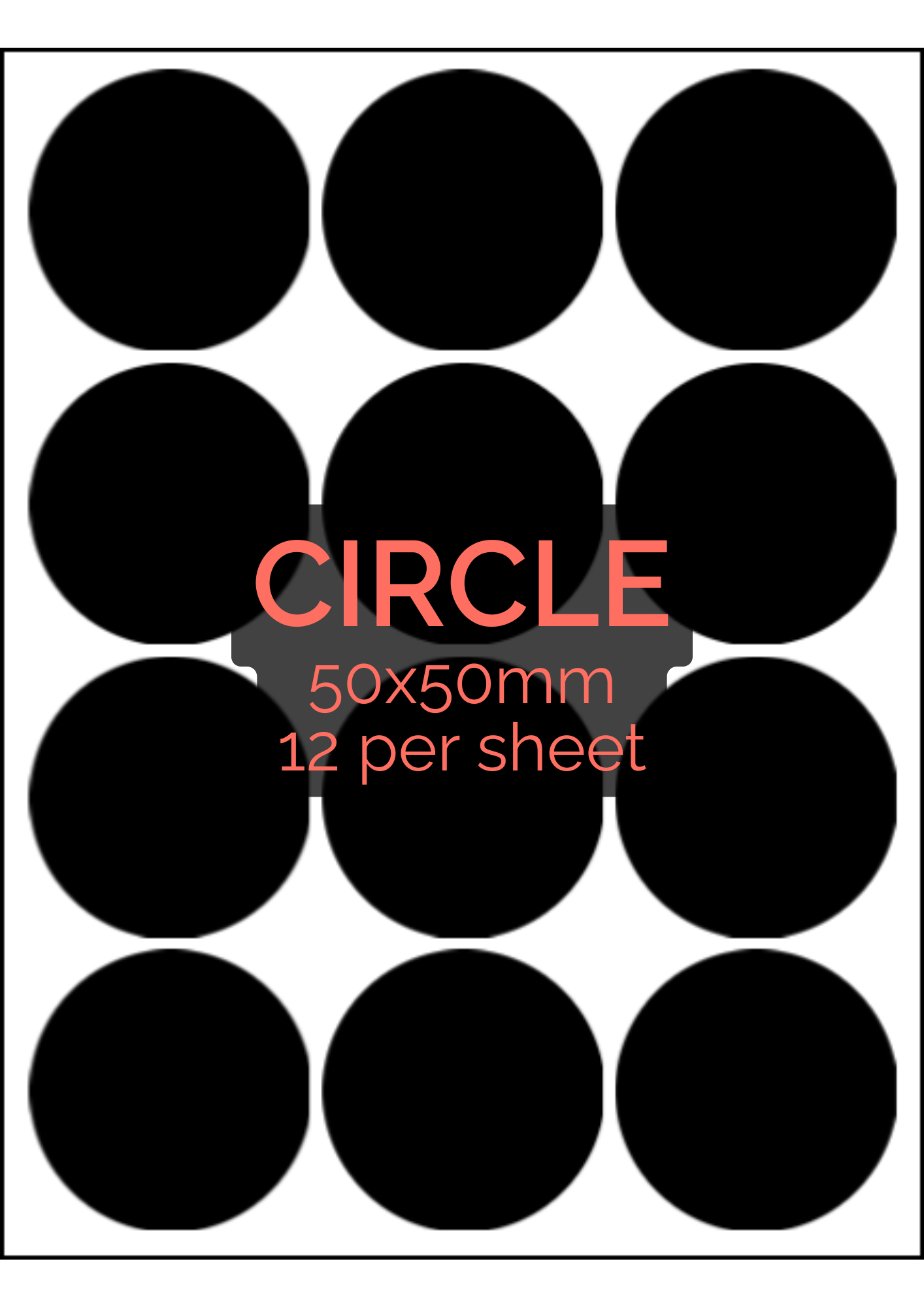 Custom Premium Glossy Vinyl Sticker Sheets