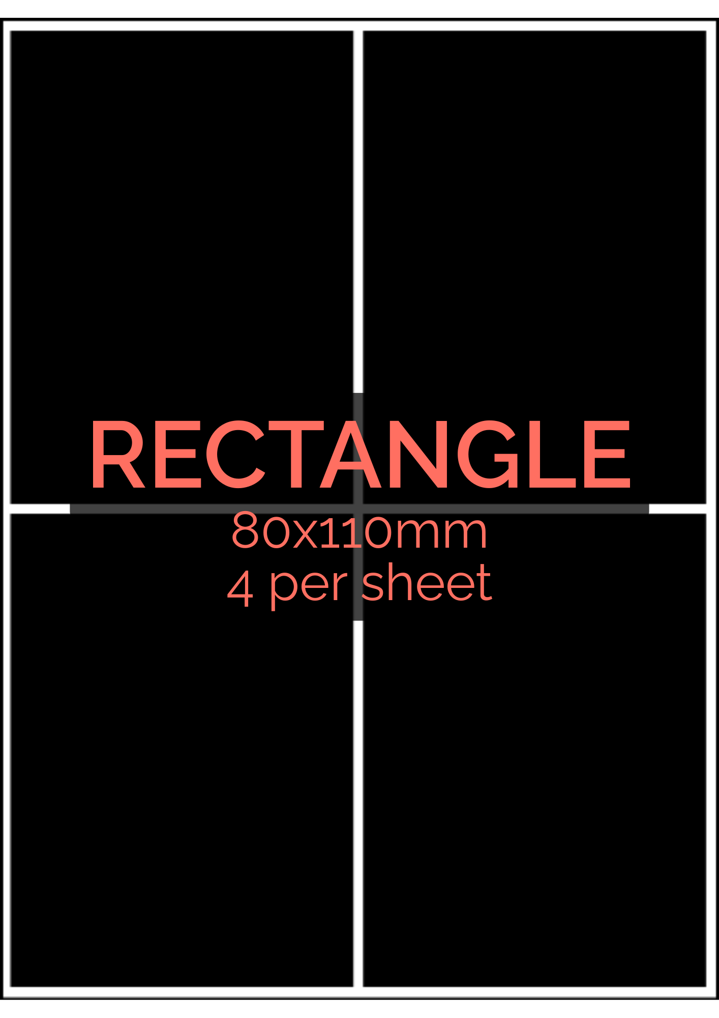 Custom Premium Glossy Vinyl Sticker Sheets