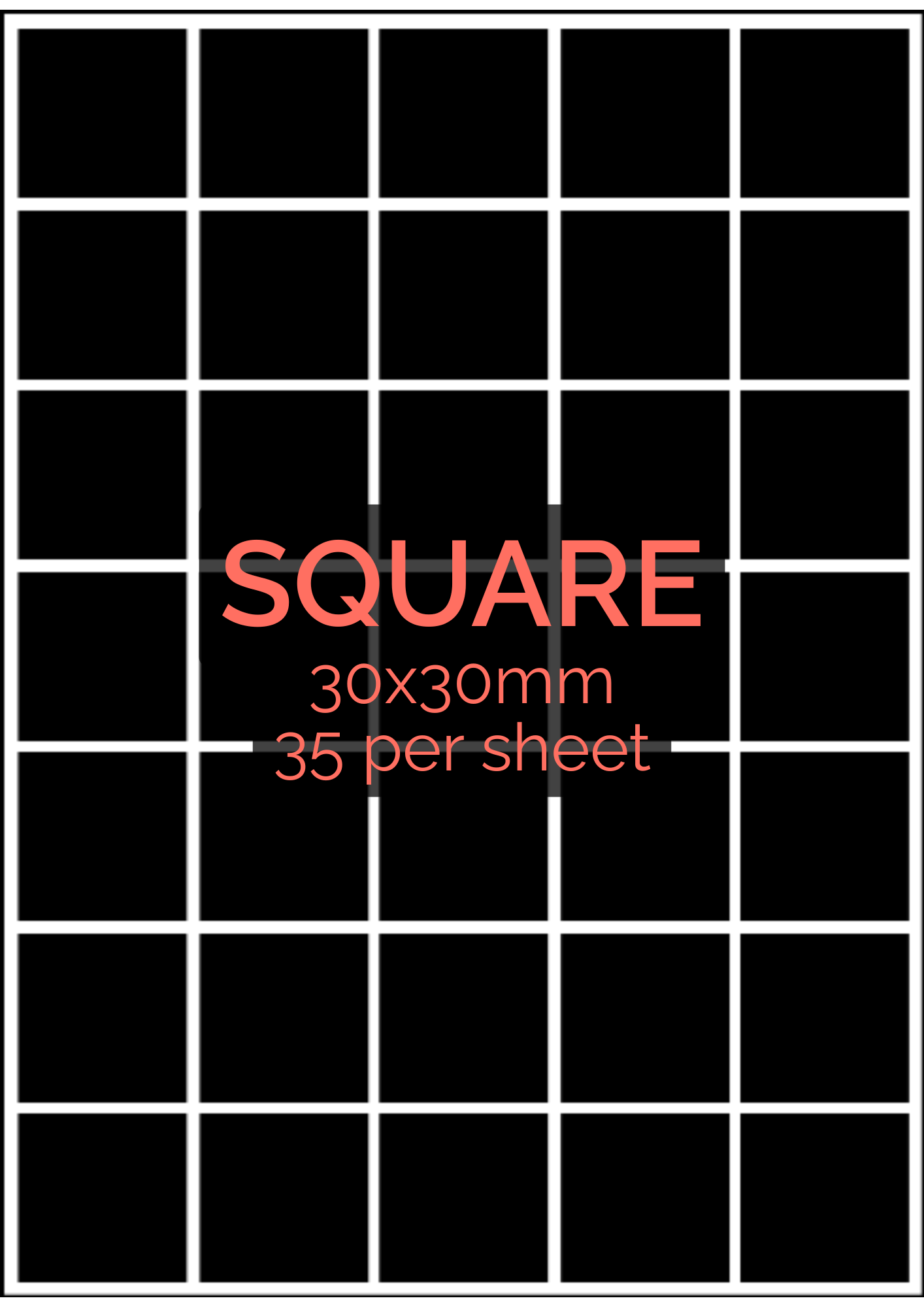 Custom Premium Glossy Vinyl Sticker Sheets