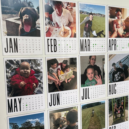 Photo Calendar Magnets