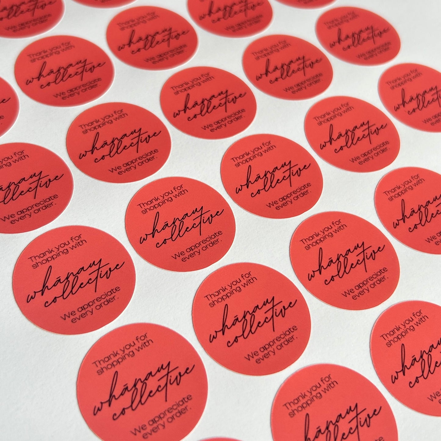 Custom Premium Glossy Vinyl Sticker Sheets