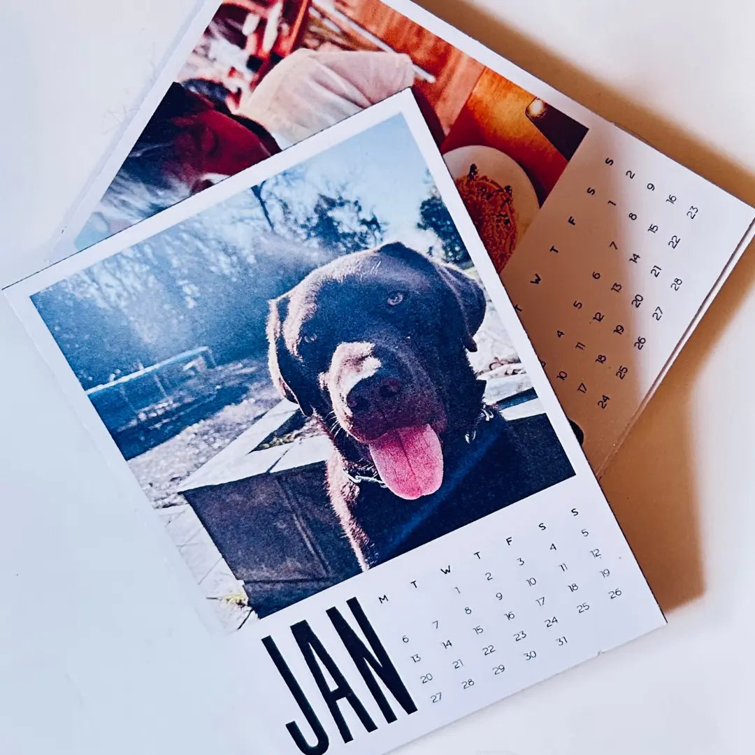 Personalised Photo Calendar Magnets