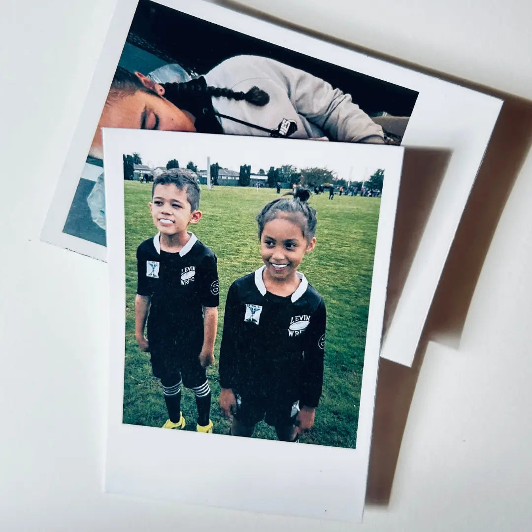 Polaroid Styled Photo Stickers